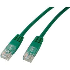 Image of TruConnect 1m Green Cat5e Utp Moulded Lead