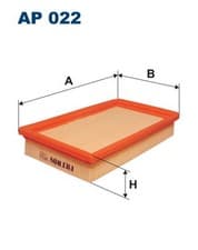 Image of FILTRON AP 022 AIR FILTER FOR FIAT