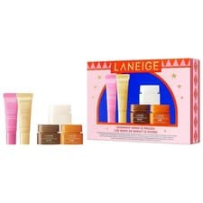 Image of [NEW] LANEIGE Midnight Minis Lip Set 5‑Piece Lip Sleeping Mask & Glowy Balm Set