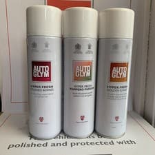 Image of 3 X Autoglym Hyper Fresh Air Freshener CRUSHED BERRIES, PASSION, GOLDEN SUNSET