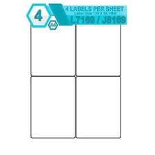 Image of LABELS - SELF ADHESIVE STICKY A4 ADDRESS LABELS INKJET LASER COPIER PRINTER PEEL