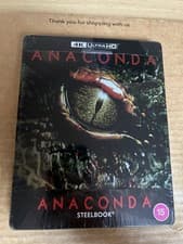 Image of Anaconda Limited Edition UK 4K UHD Blu Ray SteelBook NEW & SEALED Jennifer Lopez
