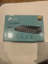 Image of Tp-Link TL-SG108S 8 Port Gigabit Network Switch, Power Saving, Plug & Play, Meta
