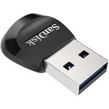 Image of SanDisk MobileMate card reader USB 3.2 Gen 1 (3.1 Gen 1) Black