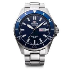 Image of Orient Kamasu Blue Dial Diver Watch 200m Automatic Men's RN-AA0007L New