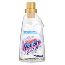 Image of Vanish Oxi Action Crystal White Gold Gel Fabric Whitener & Stain Remover 750ml