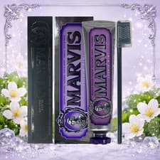 Image of Marvis Jasmin Mint Toothpaste 85ml + Marvis Black Toothbrush Duo Set