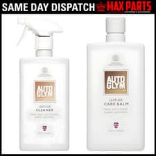 Image of Autoglym Leather Cleaner & Care Balm 500ml Bundle – Car Seat & Interior