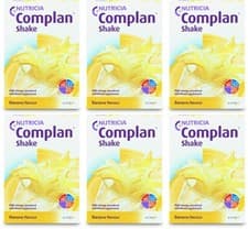 Image of Complan Shake Banana Flavour 57g 4 Pack X 6