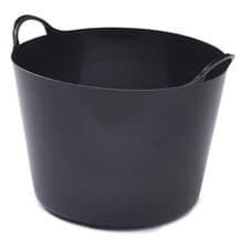 Image of FLEXI TUB WITH HANDLE BUILDER BUCKET TRUG CONSTRUCTION CONTAINER BUCKET