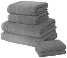 Image of Luxurious Soft Zero Twist Cotton Towels Face Hand Bath Towel Bath Sheet Bathroom