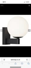 Image of ASTRO 1168003 Sagara Bathroom Wall Light Matt Black RRP £140 each BNIB 2 avail