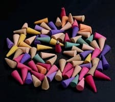 Image of Incense Cones Hand Rolled Indian Premium Scented Incense /Mixed Option Available