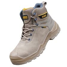 Image of Dewalt Work Boots Hayes S7 Waterproof & Breathable Safety Boots in Stone Colour