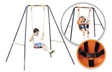 Image of Hedstrom Kids Swing Chair 2 In 1 Toddlers Garden Baby Seat Playground Activity