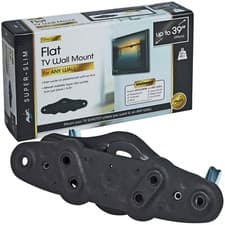 Image of AVF Flat TV Wall Bracket Super Slim Mount for up to 39" 99cm TVs LED LCD Plasma