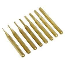 Image of Sealey Brass Pin Punch Set 8pc AKB08 