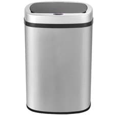 Image of 2025 58L Silent Touchless Trash Can, Stainless Steel Sensor Bin RRP £74.99
