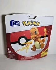 Image of MEGA Pokemon Charmander Construx Building Set with Compatible Bricks | New