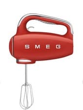 Image of SMEG RETRO 50'S STYLE HAND MIXER IN RED 250W HMF01RDUK- EU PLUG - EX DISPLAY