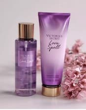Image of Victoria’s Secret Love Spell Mist Spray 250ml and Body Lotion Set New