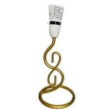 Image of MODERN METAL STICK TABLE LAMP BASE STYLISH LAMP STAND FOR BEDROOM & LIVING ROOM