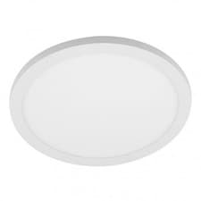 Image of Litecraft Darly Flush Bathroom Ceiling or Wall Light 24 W Integrated LED - White