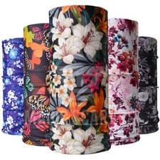 Image of Ladies Spring Summer Neck Tube Snood Scarf Face Mask Warmer Bandana Balaclava