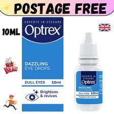 Image of Optrex™ Dazzling Eye Drops for Dull Eyes, brightens and revives, 10ml