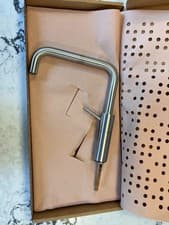 Image of Quooker Tap (Brushed Steel) – Unused – With Hoses & Fittings