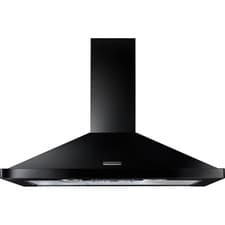 Image of Rangemaster RHDC100BL/C Built In 100cm 3 Speeds Chimney Cooker Hood Black B