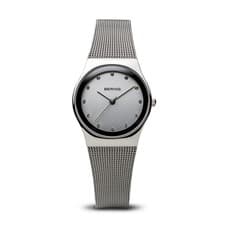 Image of Bering Women s Quartz Watch 27 mm Stainless Steel Case and Dial Milanese Strap