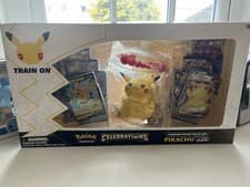 Image of Pokemon TCG 25th Celebrations Pikachu VMAX Premium Figure Collection New Sealed