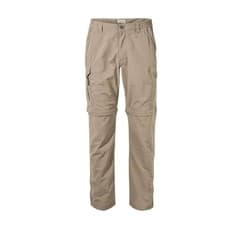 Image of Craghoppers Mens Convertible Hiking Trousers34S Pebble CG1729