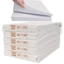 Image of WHITE A4 & A3 MULTIPURPOSE PRINTER COPIER PAPER REAMS 80GSM *ALL SIZES/QTY'S*