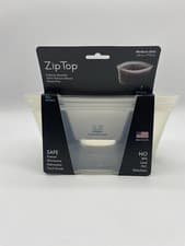 Image of Zip Top - Medium Reusable Silicone Dish 710ml - Frost