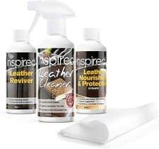 Image of Leather Care Kit Inspired Includes Cleaner, Nourisher and Protector and Reviver