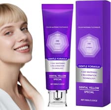 Image of 100G Purple Whitening Toothpaste for Adults,Instant Brightening & Stain Removal