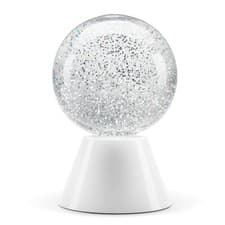Image of RED5 Spinning Glitter Ball Light RGB LED Colour 11 cm x 11 x 17 cm, White