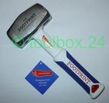 Image of Genuine FOOTPRINT Heavy Duty Fibreglass Handle Club Lump Hammer 1.8kg / 4lb