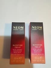 Image of NEOM BATHTIME TREAT REAL LUXURY MAGNESIUM BATH MILK 2 X 50ML