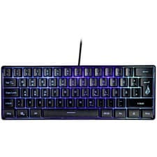 Image of Surefire 48700 KingPin X1 USB Gaming Keyboard German QWERTZ Black Backlit