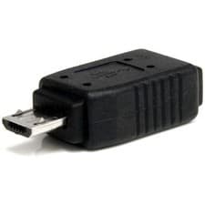Image of Startech Usb 2.0 Adapter Micro Usb M Mini Usb F Usb 2.0Adapter 1 X Micro Type B