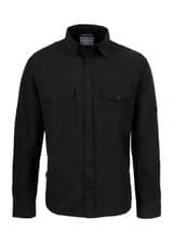 Image of Craghoppers Expert Kiwi Long Sleeved Shirt CES001..2XL..BLACK