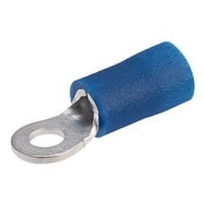 Image of TruConnect Blue 3mm Ring Terminal Pack of 100