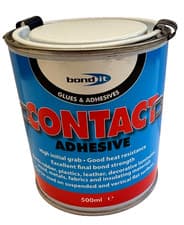 Image of Bond-It™ Contact Adhesive High Strength Heavy Duty Multi Purpose Glue x2 Sizes
