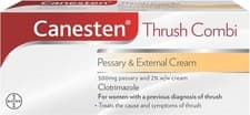 Image of Canesten Thrush Combi | Pessary & External Cream | THRUSH TREATMENT (0614)