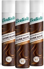Image of 3 X Batiste Dry Shampoo Dark & Deep Brown 200ml
