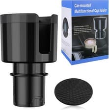 Image of Universal Car Cup Holder Expander Drink Holder for Cars with Adjustable SB-3055