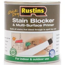 Image of Rustins Quick Dry Stain Blocker & Multi Surface Primer Matt White 250ml